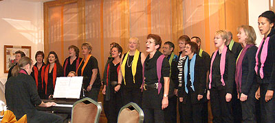 Gospel beim Geburtstag