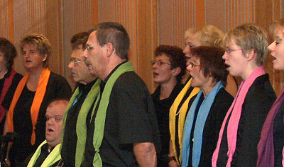 Gospel beim Geburtstag