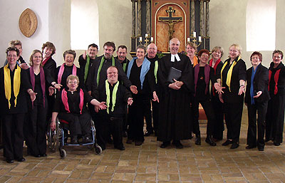 der St. Jakobi Gospelchor in B&uuml;nsdorf