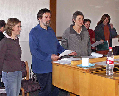 Probenarbeit
