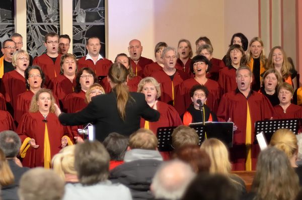 Gospel Konzert Bremen in St. Jakobi Chorleiter Friedemann Jaenicke