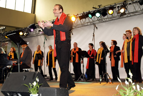 St. Jakobi Gospelchor Bremen bei Kirchentag 2009