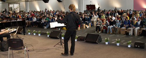 St. Jakobi Gospelchor Bremen bei Kirchentag 2009